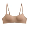 Thin-cup one-piece seamless lingerie for women, with a gathering top support for anti-sagging, comfortable and breathable bra cover without steel rings Item Picture